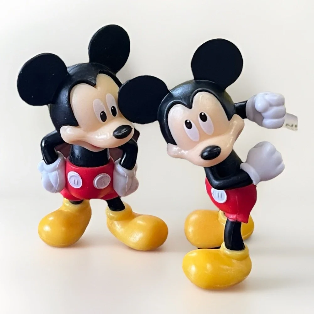 Vintage Set/2 Disney Mickey Mouse 2
